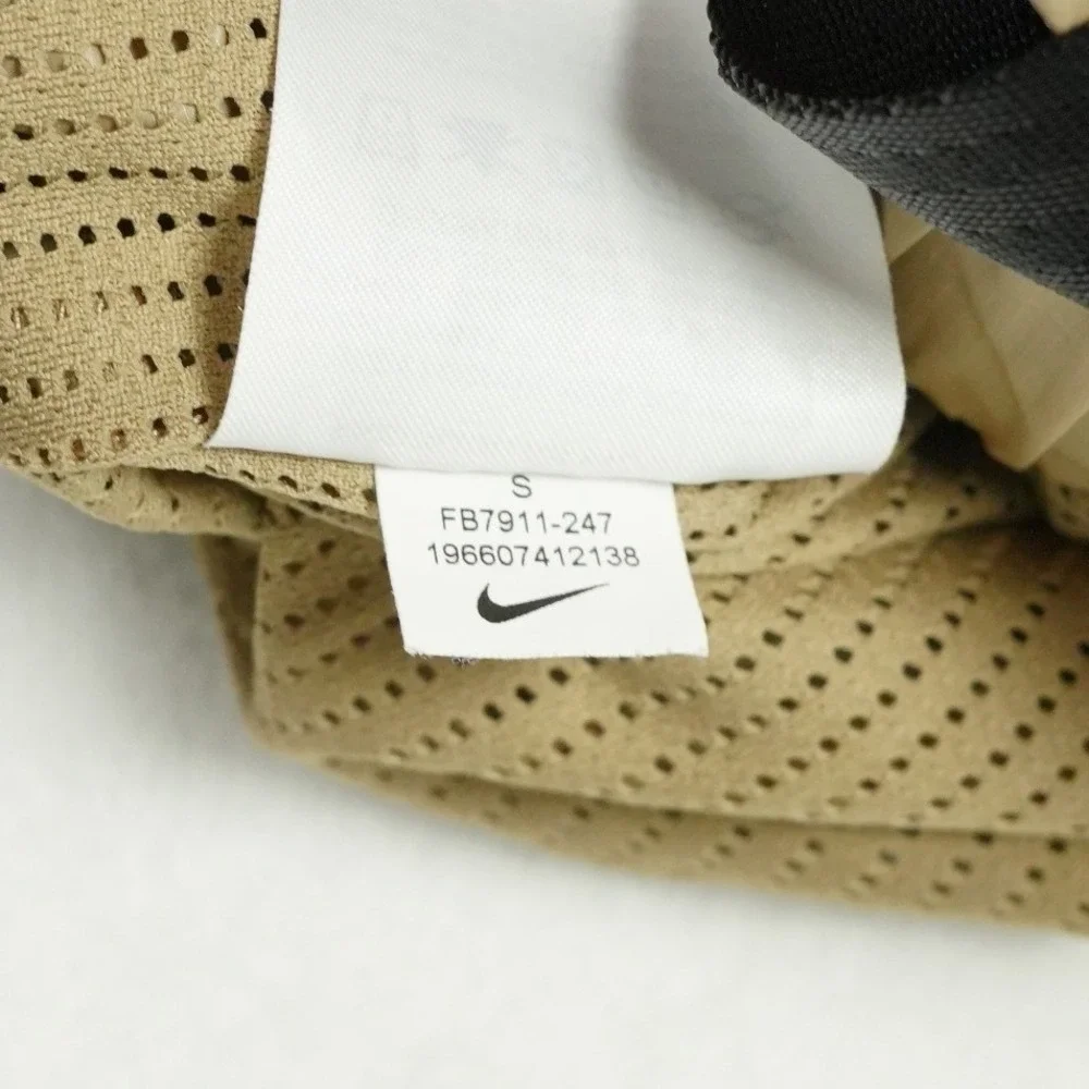 Nike Sportswear Woven Cargo Pants Khaki Tan FB7911-247 Mens Small Joggers